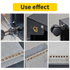 HIFESON rivet nut kit with mandrels for versatile sizes