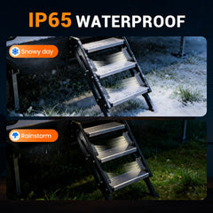 Hifor step light pack four with eight magnets offers flexible RV lighting options.