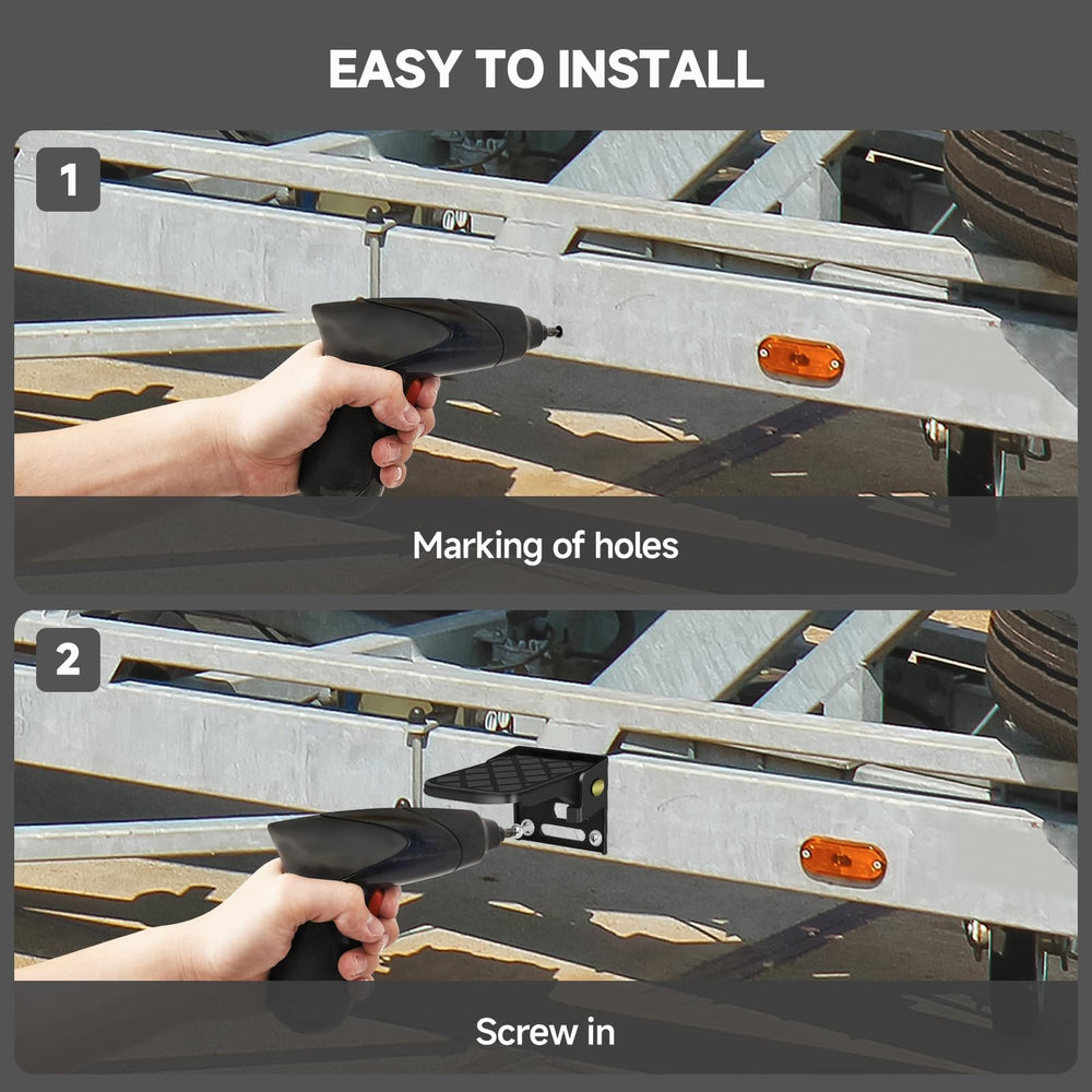 Hifor trailer step rust-prevention coating guards against corrosion.