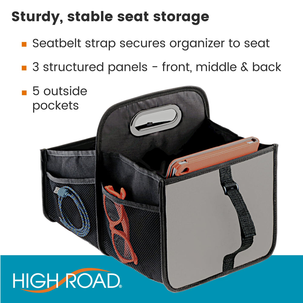 High Road car caddy durable oxford polyester construction for daily use