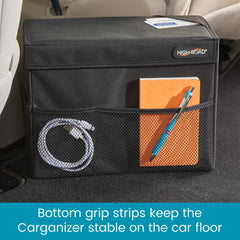 High Road Carganizer reinforced side handles move easily between spots.