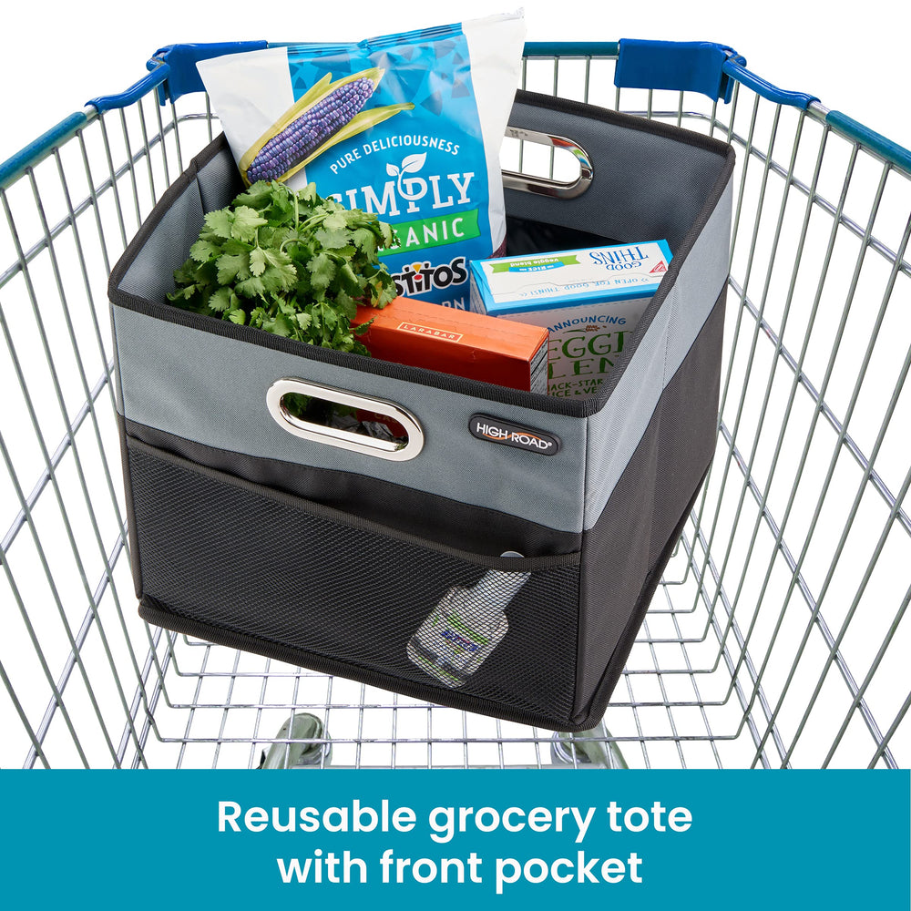 High Road CargoCube front mesh pocket enables quick access to small items.