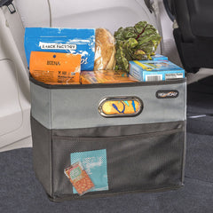 High Road CargoCube non-slip bottom grips keep it in place on upholstery.