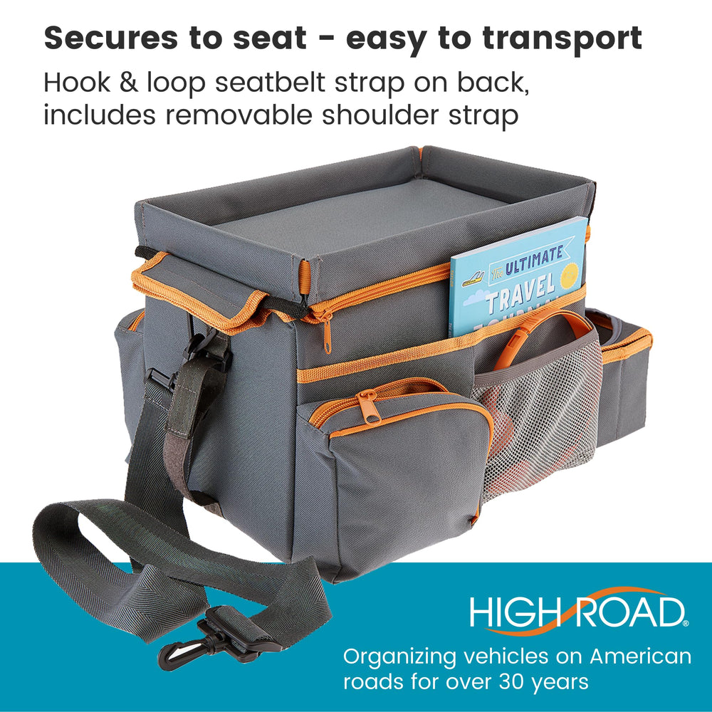 High Road CarHop sturdy lid supports up to 25 lbs for versatile use.
