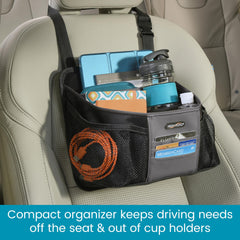 High Road DriverStash insulated cup holder preserves drinks on the road
