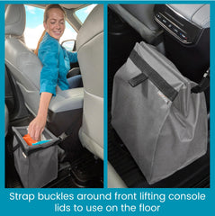Easy-clean interior simplifies post-ride cleanup after meals.