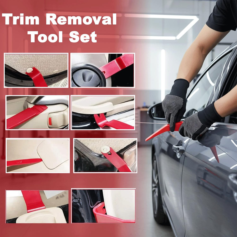 HIGH & SKY trim tools soften surface contact during interior work.