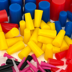 High Temp Masking Supply 1-8 to 3-8 inch plugs for various openings.