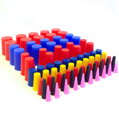 High Temp Masking Supply tapered plugs cover holes from 1/16 to 3/4 inch for precise masking.
