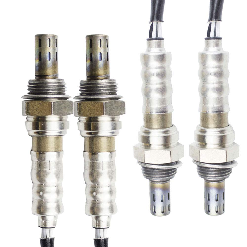 Higherbro downstream oxygen sensor image showing precise fit for Mustang