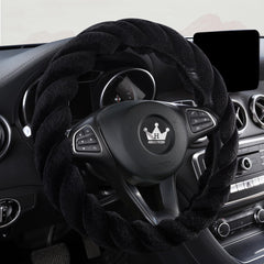 HighnessHwoo soft plush texture delivers cozy driving comfort