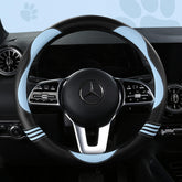 HighnessHwoo steering wheel cover with cat design adds playful style and comfort.
