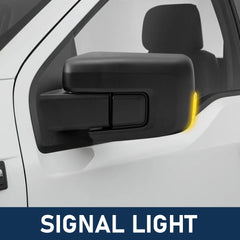 HIGHTO Ford F-150 left-door mirror with OE-spec fit for dependable replacement.