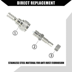 Hihaha 5/16–inch fuel connector for standard hoses