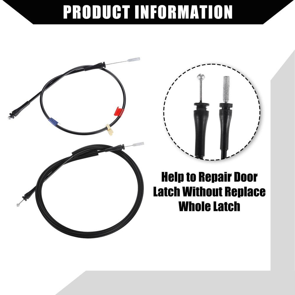 Hihaha latch cable for Ford F-550 extended cab permits consistent rear door function