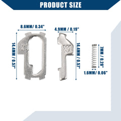 Hihaha direct-install lock plate for Honda HON66 with quick compatibility.