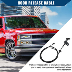 Hihaha hood release cable with OE number 14039963 for replacement