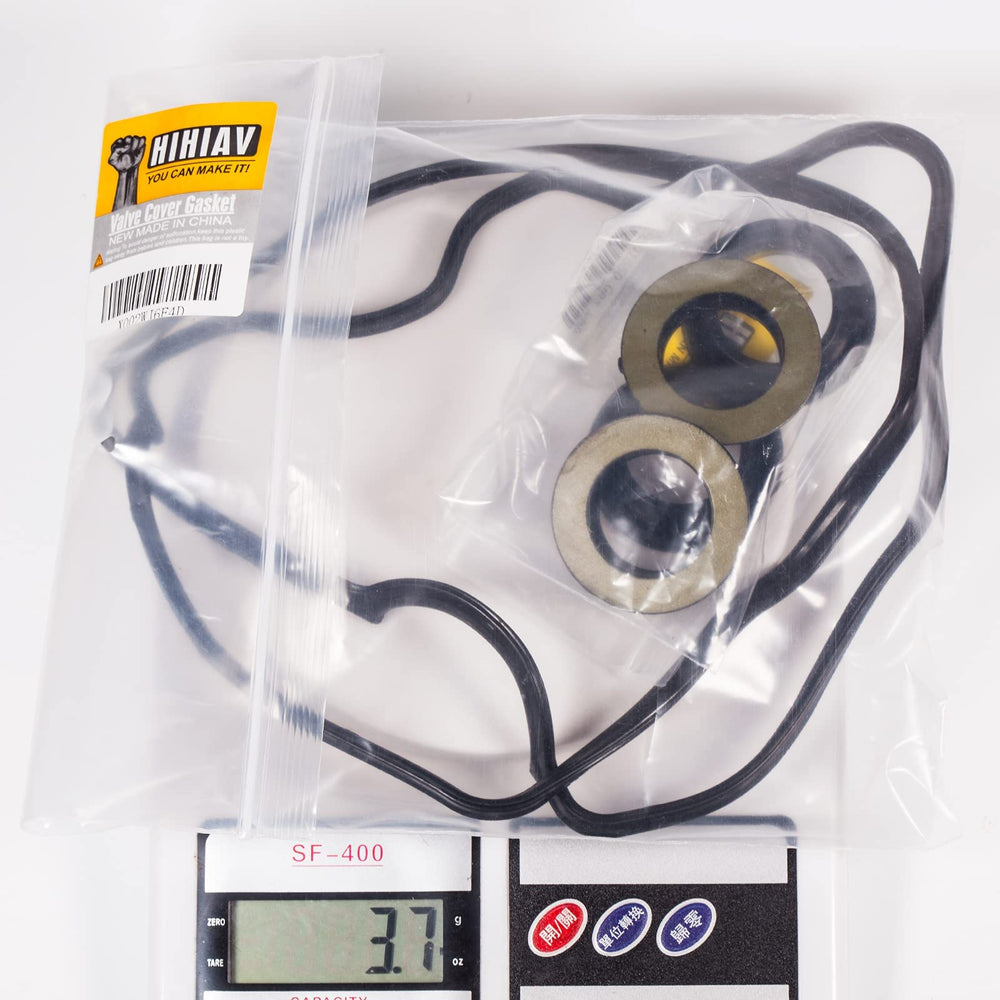 HIHIAV VS50304R1 contents include gasket and four spark plug tube seals.