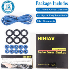 HIHIAV VS50607R valve cover gasket for Acura TL 3.2L, compatible with V6 models and sealing
