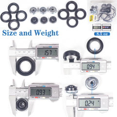HIHIAV VS50614R 18-piece kit contents layout for easy identification.
