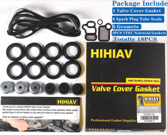 Spark plug tube seals included in HIHIAV VS50614R kit for reliable sealing.