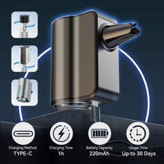 Hijoc USB Type-C charging for quick, convenient top-ups.