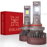 HIKARI WINGS 9005 foglight pack 2 enhances night visibility for safer driving