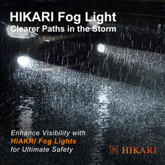 Hikari Wings H13 9008 fog light, sturdy packaging protects during shipping