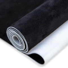 Hiksuky suede headliner 74x60 packaging, ready to install with flat, smooth fabric.