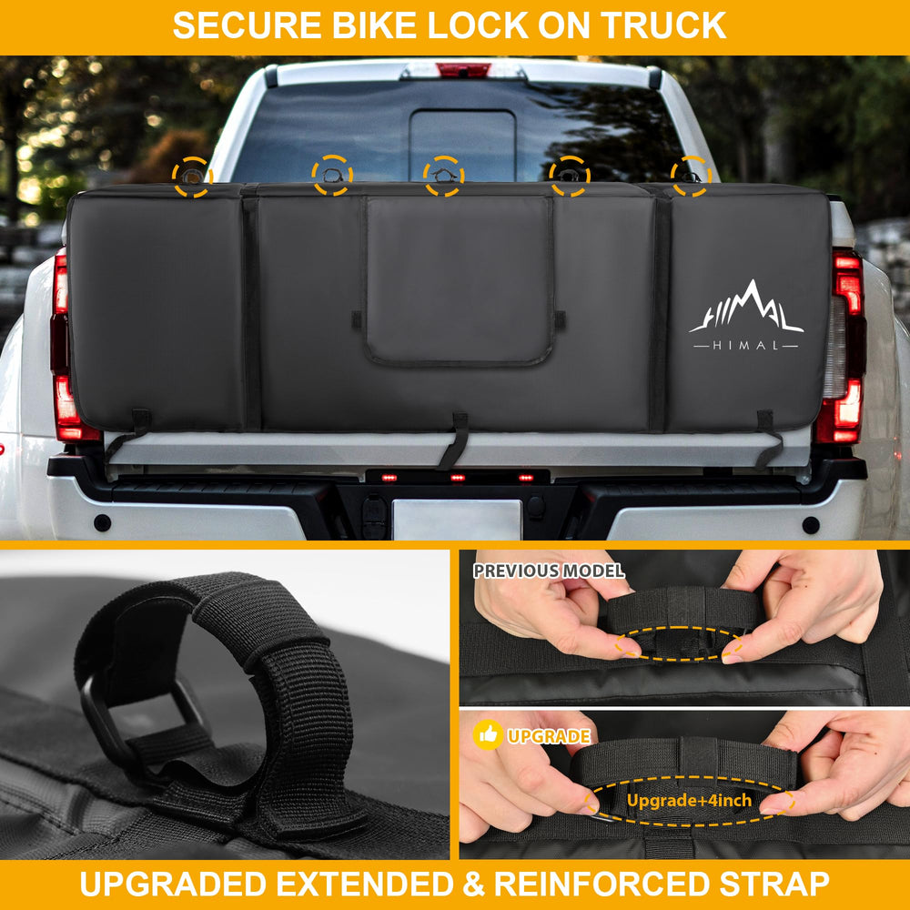 Himal Outdoors Tailgate Pad foam pads cushion bikes and truck paint