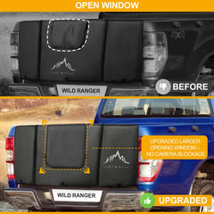 Himal Outdoors Tailgate Pad heavy-duty Velcro straps secure up to five bikes