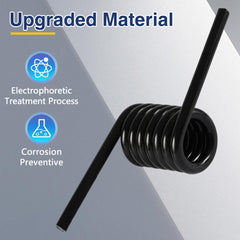HIMARKLIF heavy-duty steel trailer spring close-up for durable performance