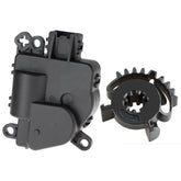 HIMARKLIF HVAC blend door assembly close-up highlighting robust shell and precise gear fit.