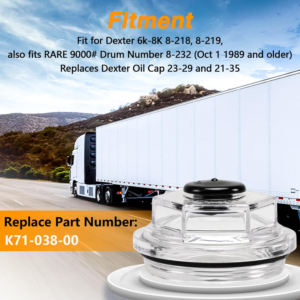 HIMARKLIF oil bath cap thread detail 2.75 inch diameter and 12 pitch