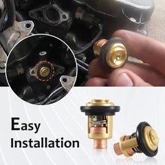 HIMARKLIF thermostat kit materials close-up featuring stainless steel and copper.