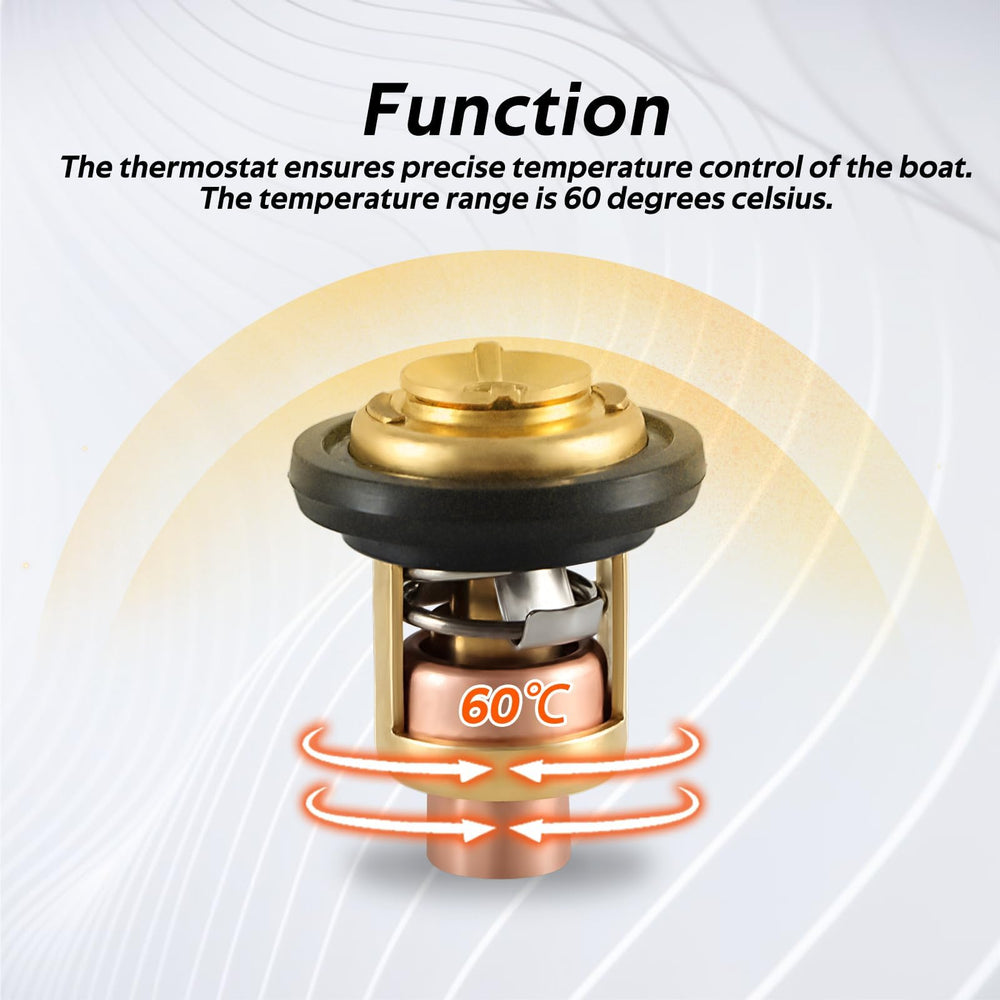 HIMARKLIF thermostat built with high-conductivity copper and robust steel