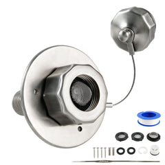 Himaweek rv-city-water-inlet-with-check-valve ensures backflow protection during rugged camping.