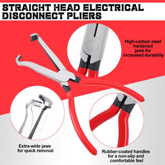 HIMOMO 18pc terminal removal tools handle a variety of connectors safely