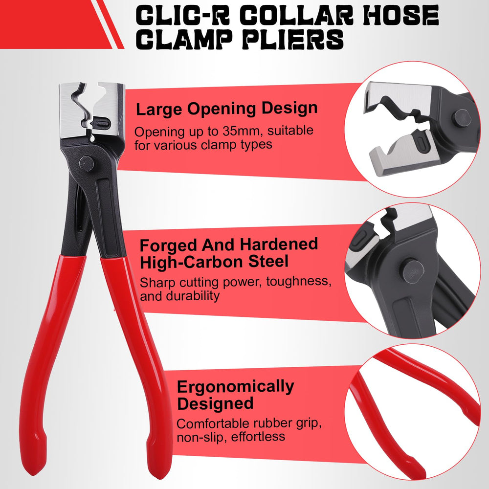 HIMOMO 60-degree connector pliers reach stubborn clips without damage