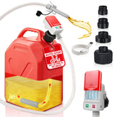 HiNADA auto-stop pump front view with overflow protection for safe transfers.