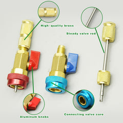 HINGTAI R134A valve cores pack 10pcs for ready replacement