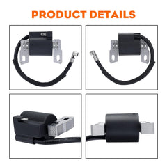 Hipa 590454 ignition coil in use; ideal for lawn tractors and small engines.