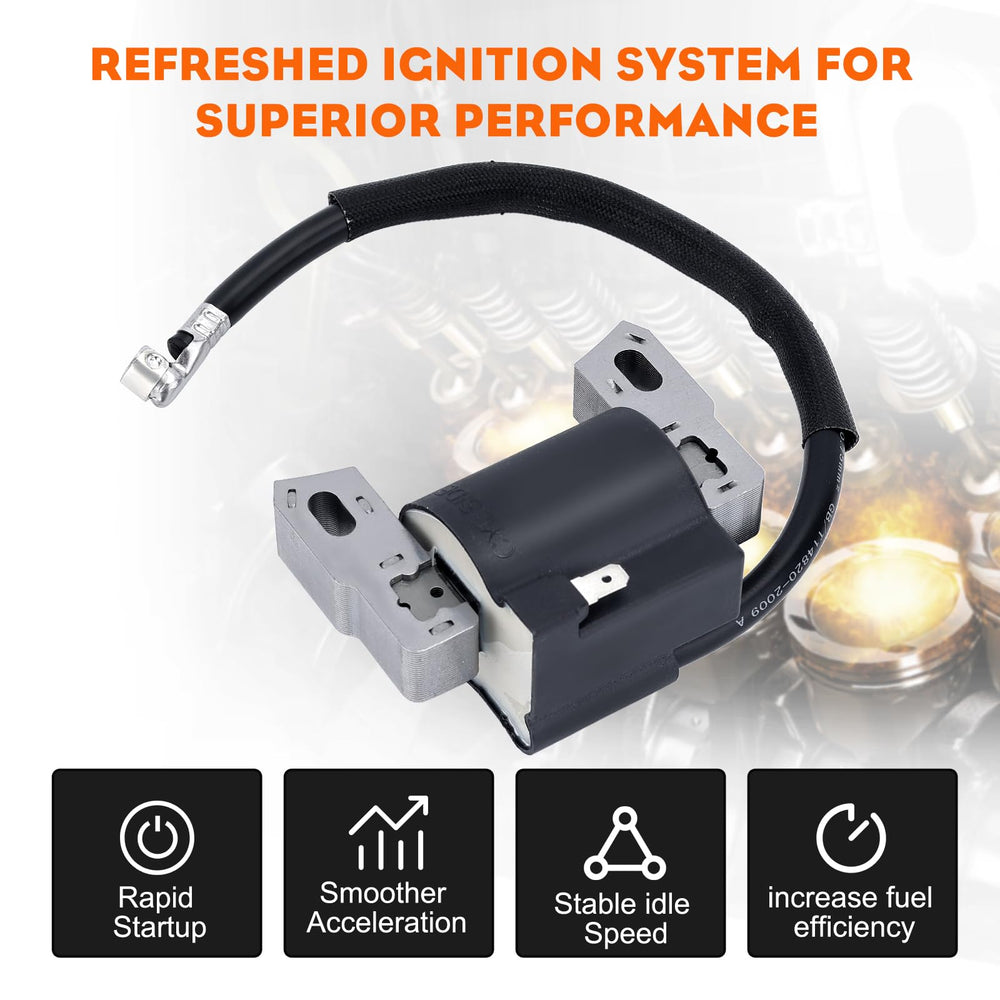 Hipa 590454 ignition coil top label; clear part information for quick compatibility checks.
