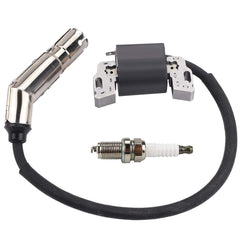 Hipa 595304 ignition coil closeup showcases sturdy construction for steady spark delivery.