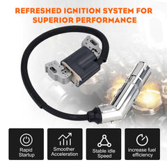 Hipa Briggs-Stratton compatible ignition coil demonstrates seamless fit.