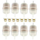 Hippotech 24-050-13-S fuel filter close-up for 15 micron, 1/4 in ID, Kohler engines