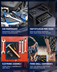 HIPULX automotive repair setup improves access to tools and components.