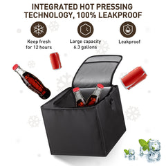 HIRALIY detachable insulated bag preserves temperature on commutes.
