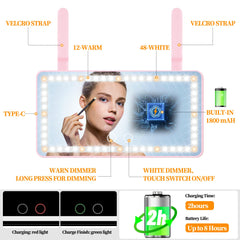 Hirger daylight LEDs count 12 yellow 48 white for daylight look