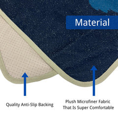 Heavy-duty seat protector with tear-resistant material for rugged use.